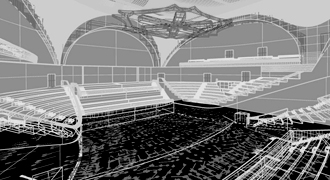 Lotte concert hall acoustics representation Construction